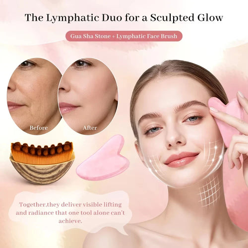 Lymphatic Drainage Facial Massage Tool Set