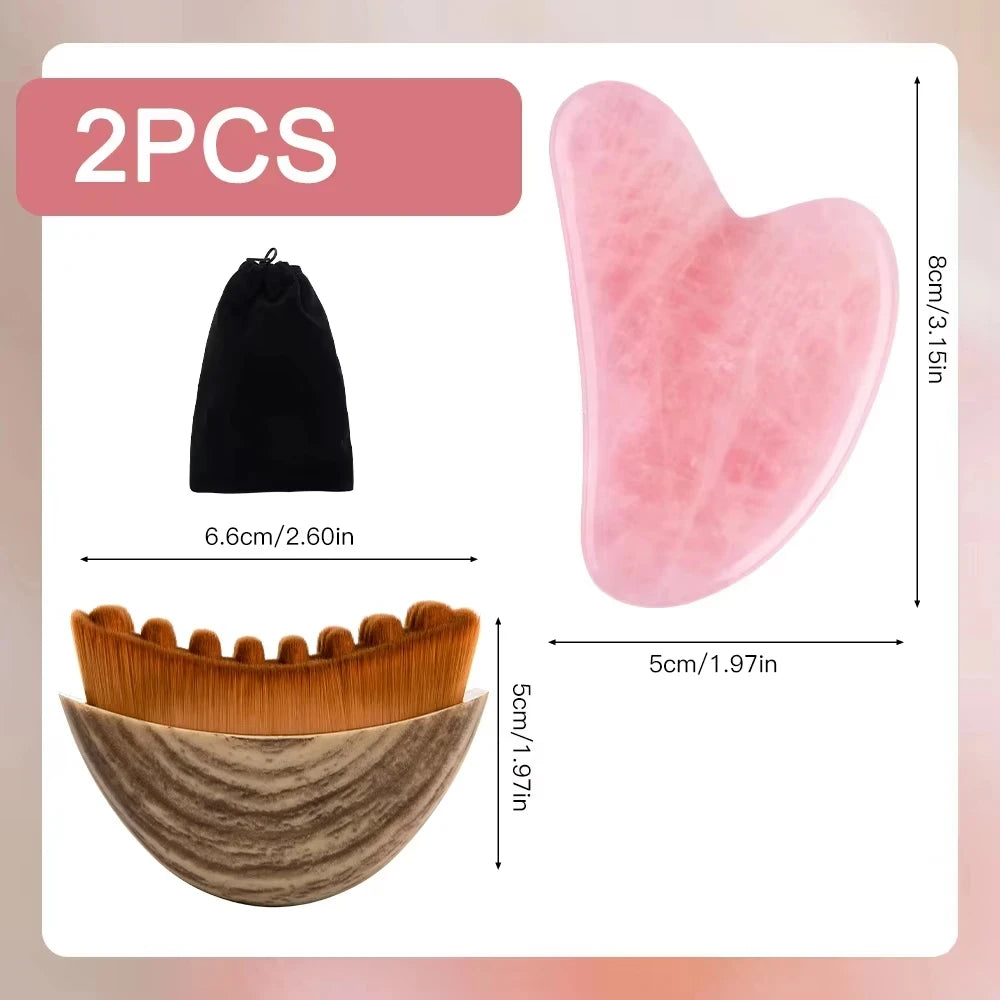 Lymphatic Drainage Facial Massage Tool Set