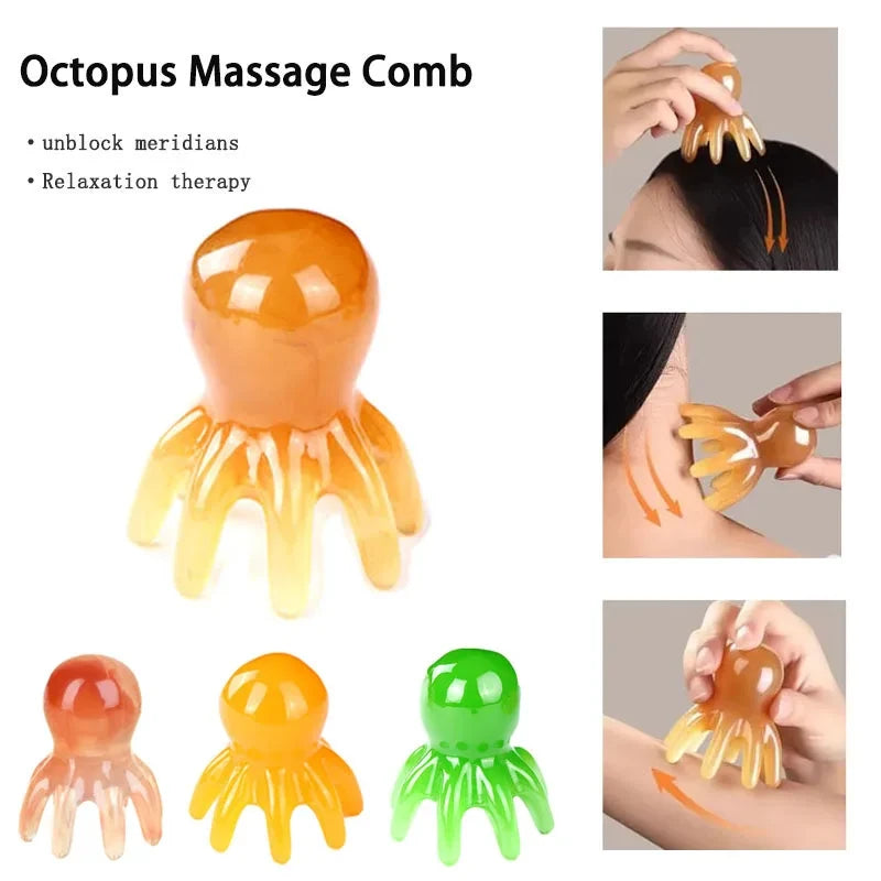 Octopus Scalp Massage Comb