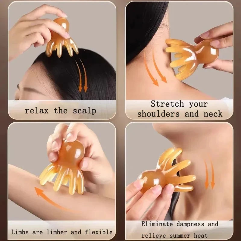 Octopus Scalp Massage Comb
